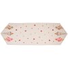 Clayre & Eef FAS65 Camino de Mesa 50x160 cm Beige - Rosa