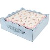 Clayre & Eef FAS73-1 Servilletas de Papel 33x33 cm (20 piezas) Beige - Rosa