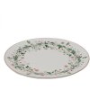 Clayre & Eef FWDP Plato pequeño Ø 21x2 cm Plato de desayuno verde