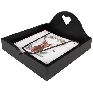 Clayre & Eef HCH73 Servilletas de Papel 33x33 cm (20...