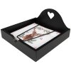 Clayre & Eef HCH73 Servilletas de Papel 33x33 cm (20 piezas) Blanco - Marrón