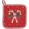 Clayre & Eef HLC45K Potholder Niño 16x16 cm Beige - Verde