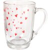 Clayre & Eef LBSGL0007 Vaso de té 11x8x11 cm - 300 ml Rojo