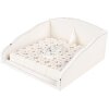 Clayre & Eef LRC73 Servilletas de Papel 33x33 cm (20 piezas) Beige - Rosa
