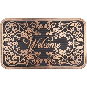 Clayre & Eef MC225 Felpudo 75x45x1 cm Color Cobre -...
