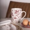 Taza Clayre & Eef PFTMU 12x8x10 cm - 300 ml Beige - Taza Roja