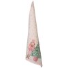 Clayre & Eef PNC42C Paño de cocina 50x70 cm Beige - Rosa