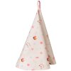Clayre & Eef PNC48 Paño de cocina Ø 80 cm Beige - Rosa