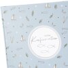 Goldbuch Álbum Confirmación Creditis pastel azul 25x25 cm 58 páginas blancas