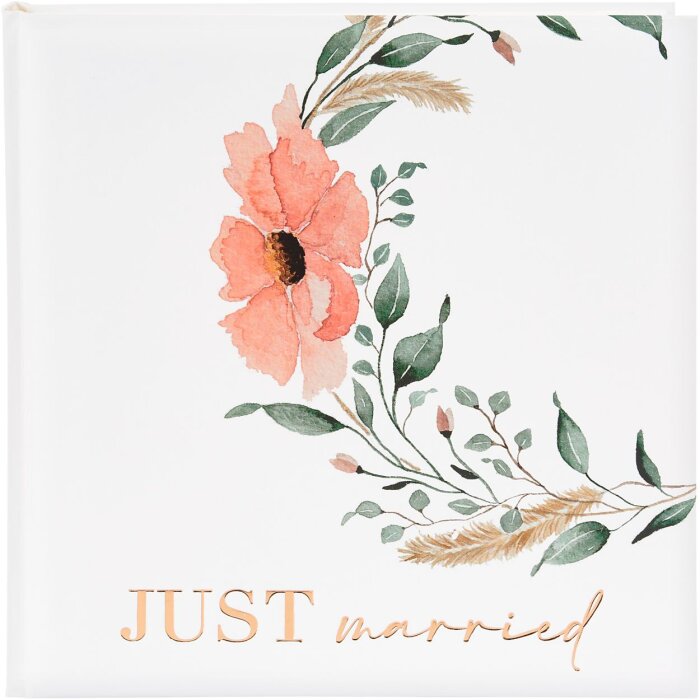Goldbuch álbum de boda JUST married 30x31 cm 60 páginas blancas