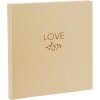 Goldbuch Álbum de boda natureLove marrón 25x25 cm 60 páginas blancas