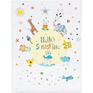 Goldbook diario del bebé hello sunshine 21x28 cm...