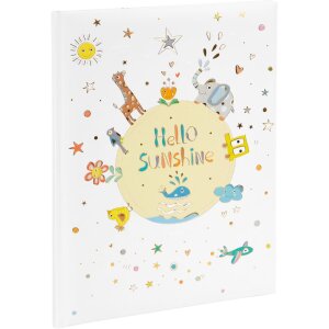 Goldbook diario del bebé hello sunshine 21x28 cm...