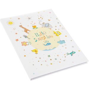 Goldbook diario del bebé hello sunshine 21x28 cm 44 páginas ilustradas
