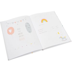 Goldbook diario del bebé hello sunshine 21x28 cm 44 páginas ilustradas