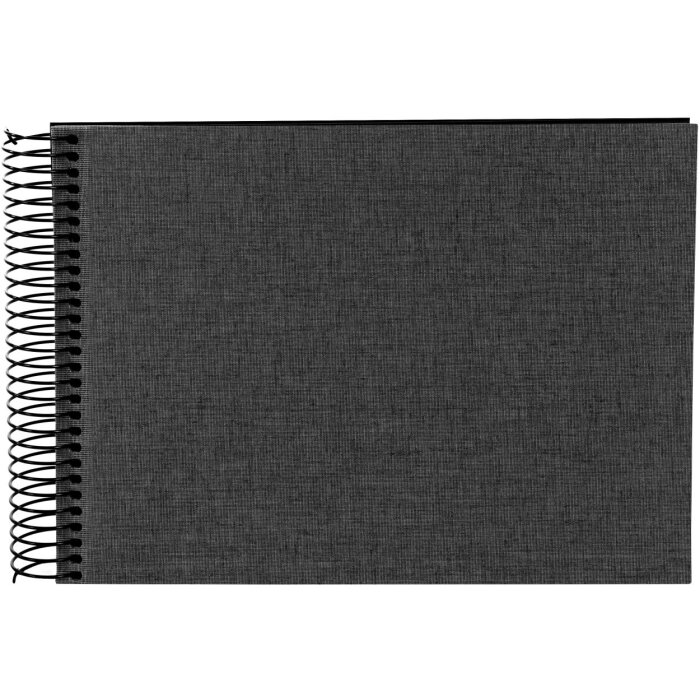 Álbum espiral Goldbuch Summertime antracita 24x17 cm 40 páginas negras