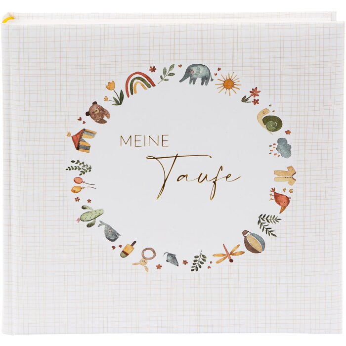 Goldbuch Álbum de bautizo HELLO Baby 25x25 cm 60 páginas blancas