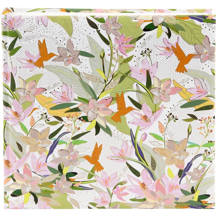 Goldbuch álbum de fotos Royal Lilly blanco 25x25 cm 60 páginas blancas