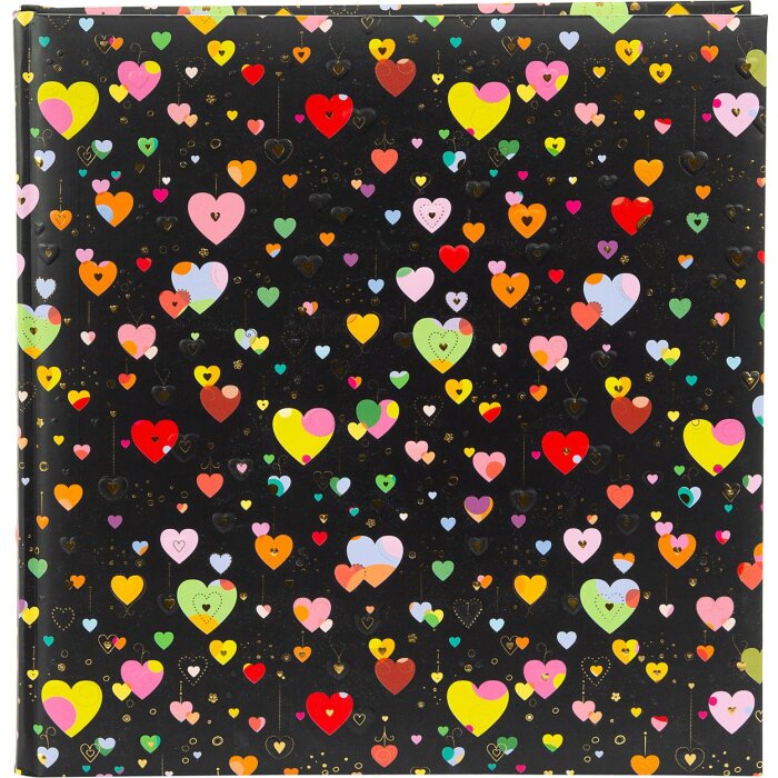 Goldbuch Álbum de Fotos Corazón a Corazón oscuro 30x31 cm 60 páginas blancas