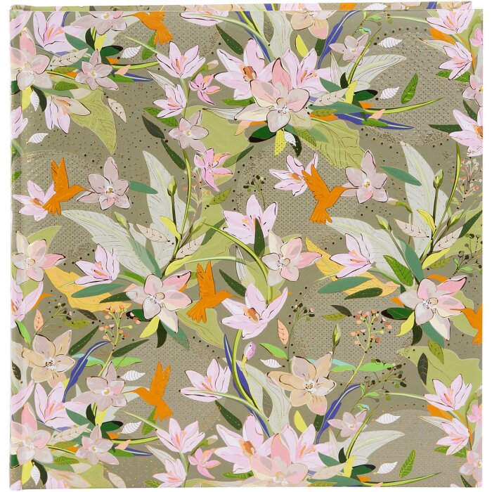 Goldbuch Álbum de fotos Royal Lilly verde 30x31 cm 60 páginas blancas