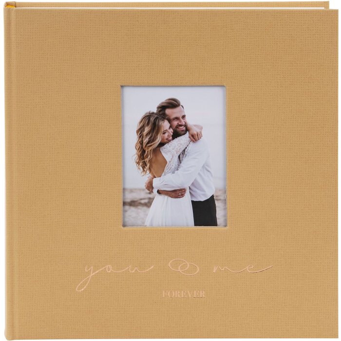 Goldbuch Álbum de Fotos Forever marrón 30x31 cm 60 páginas blancas