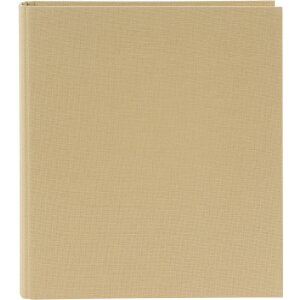 Goldbuch Carpeta de anillas de lino Bella Vista beige...