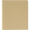 Goldbuch Carpeta de anillas de lino Bella Vista beige Mecanismo de 4 anillas DIN A4