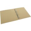 Goldbuch Carpeta de anillas de lino Bella Vista beige Mecanismo de 4 anillas DIN A4