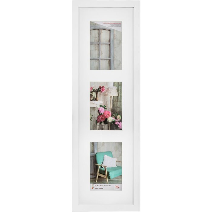 Walther Photo Gallery Marco Estocolmo 3 fotos 10x15 cm blanco