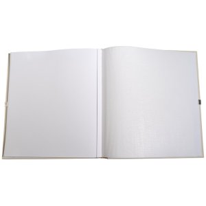 Exacompta Álbum de fotos Kingsbridge marfil 29x32 cm 60 páginas blancas