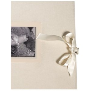 Exacompta Álbum de fotos Kingsbridge marfil 29x32 cm 60 páginas blancas