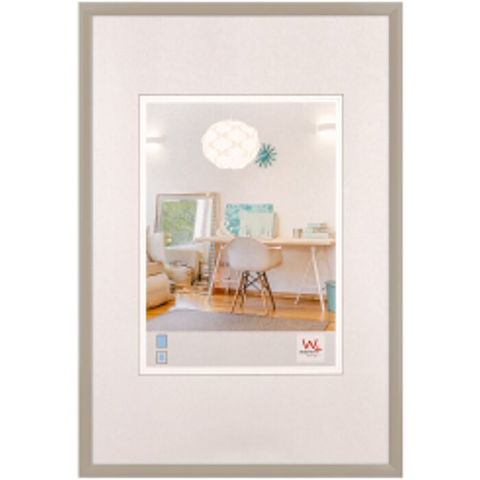 Marco de plástico Walther New Lifestyle 30x45 cm Gris