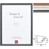 Efecto marco de madera maciza Perfil 38 Formatos especiales y tipos de cristal