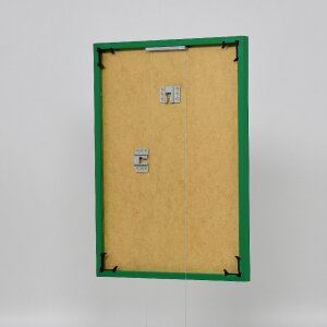 Marco de plástico efecto Art verde 45x60 cm cristal transparente