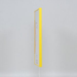 Marco de plástico efecto Art amarillo 50x75 cm cristal transparente