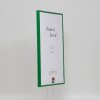 Marco de plástico efecto Art verde 59,4x84,1 cm cristal transparente
