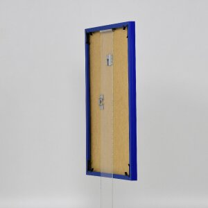 Marco de plástico efecto Art azul 60x90 cm cristal transparente