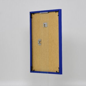 Marco de plástico efecto Art azul 60x90 cm cristal transparente