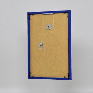 Marco de plástico efecto Art azul 60x90 cm cristal transparente