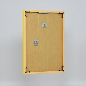 Marco de plástico efecto Art amarillo 70x100 cm cristal transparente