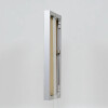 Efecto marco de aluminio Quadro 29,7x42 cm plata cristal transparente