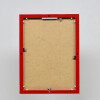 Efecto marco de aluminio Quadro 40x60 cm rojo cristal transparente