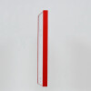 Efecto marco de aluminio Quadro 40x60 cm rojo cristal transparente