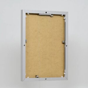 Efecto marco de aluminio Quadro 45x60 cm plata cristal transparente