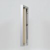 Efecto marco de aluminio Quadro 45x60 cm plata cristal transparente