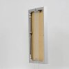 Efecto marco de aluminio Quadro 45x80 cm plata cristal transparente