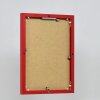 Portarretratos efecto aluminio Quadro 70x70 cm rojo cristal transparente