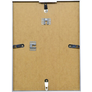 Marco de fotos de aluminio Effect Serie 2 Vidrio claro Plata 50x75 cm