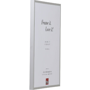 Marco de fotos de aluminio Effect Serie 2 Vidrio transparente Plateado 60x60 cm