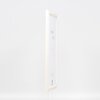 Efecto marco de madera perfil 32 blanco 25x80 cm cristal normal